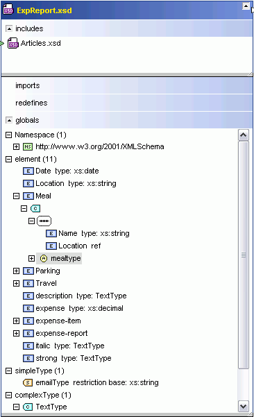 xml schema management