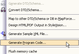 xml data binding